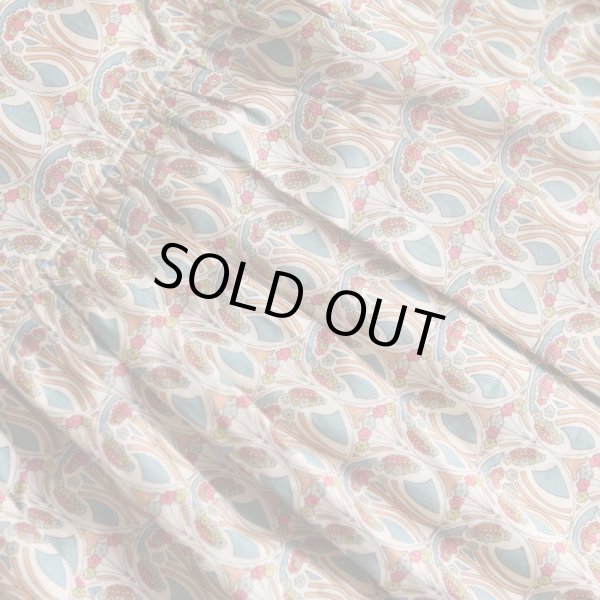 画像4: ハリトイト 切替ブラウスリバティプリント マウベリーナ Mauverina100-110cm (4)