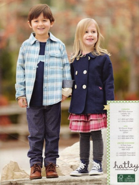 画像5: 【SALE!!30%オフ!!】 Hatley(ハットレイ)ジャージネイビーピーコート2歳89cm (5)