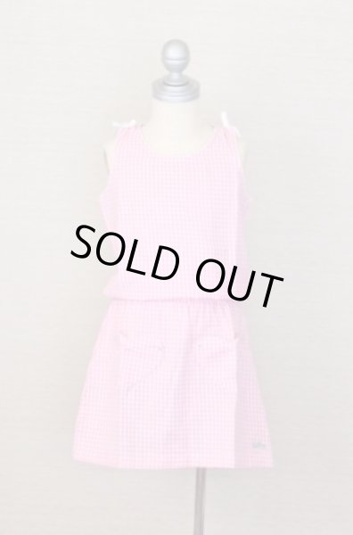 画像3: 【SALE!!30％オフ!!】 Hatley(ハットレー）ピンクのギンガムチェックのワンピース2歳5歳 (3)