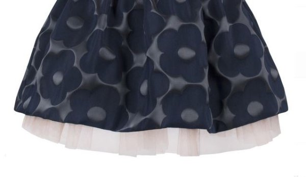 画像2: 【SALE!!30%オフ!!】Hucklebones(ハックルボーンズ) Buttercup Gathered Skirt バターカップギャザースカート(ネイビー) 2歳92cm (2)