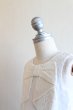 画像4: 【SALE!!】Hucklebones(ハックルボーンズ) Lace Origami Bow Dress　ホワイトレースドレス 3歳98cm (4)