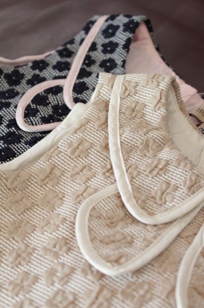 画像5: 【SALE!!30%オフ!!】Hucklebones(ハックルボーンズ) Double Collar Shift Dress 花びらドレス 6歳116cm (5)