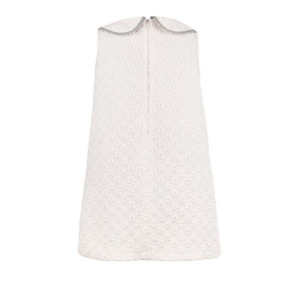 画像3: 【SALE!!30％オフ!!】Hucklebones(ハックルボーンズ) Shift Dress 花びらドレス(オフホワイト) 4歳104cm (3)