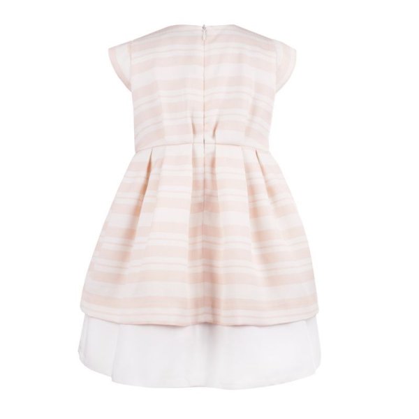 画像3: 【SALE!!30％オフ!!】Hucklebones(ハックルボーンズ) Candy StripeTiered Bodice Dressキャンディーピンクドレス 6歳116cm (3)