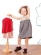 画像5: 【SALE!!30％OFF!!】 Je suis en CP!(ジュスィザンセーペー) 2M Dressチューリップシルエットドレス(リバティ×ヘリンボーン) 12か月2歳 (5)