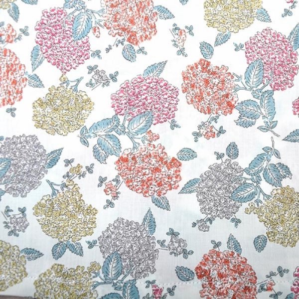 画像3: 【SALE!!30％OFF!!】 Je suis en CP!(ジュスィザンセーペー) Lucile Dressルシルドレス(リバティプリント ハイドレンジャ Cream Hydrangeas) 8歳122-128cm (3)