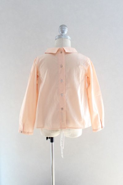 画像3: 【SALE!!30%OFF!!】 Je suis en CP!(ジュスィザンセーペー) JaneShirtパフスリーブ長袖シャツ(アプリコット) 2歳3歳4歳 (3)