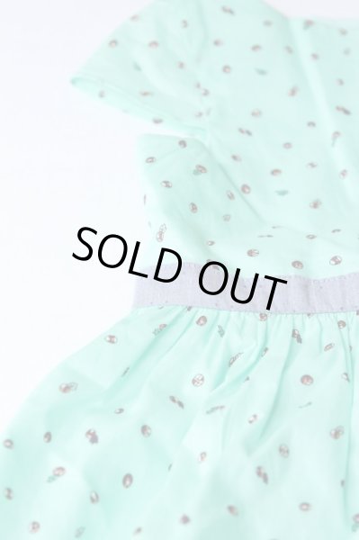 画像2: 【SALE!!30％OFF!!】 Je suis en CP!(ジュスィザンセーペー) Roma Dressフレアドレス(リバティプリント スキャッター・バッズ Scatter Buds) 8歳122-128cm (2)