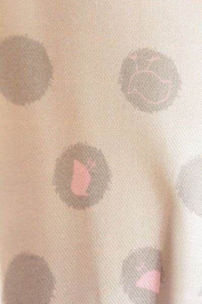 画像4: 【SALE!!30%OFF!!】 Je suis en CP!(ジュスィザンセーペー) Marguerite Dress七分袖ワンピース(ベージュ水玉) 2歳82-86cm (4)