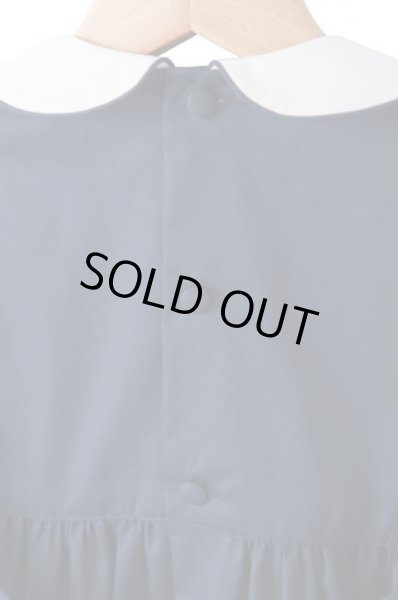 画像4: 【JiJiオリジナル】 半袖スモッキングワンピース(ネイビー) 4歳 (4)