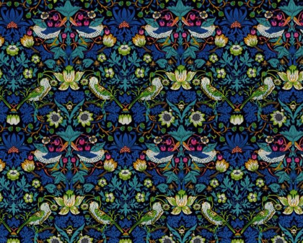 画像4: 【JiJiオリジナル】 リバティプリント ブルマ・アンダーショーツ (Strawberry Thiefストロベリー・シーフ) 2歳3歳 (4)