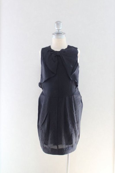 画像2: 【SALE!!40%OFF!!】 LIHO London(リホロンドン)  GIGIタイトワンピース(ブラック) 4歳100cm (2)