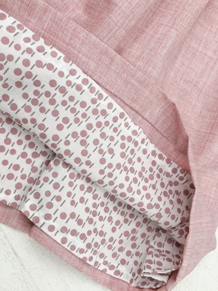 画像5: Isi(イシィ) 秋冬スモッキングジャンパースカート(ペールピンク) 3歳4歳 (5)