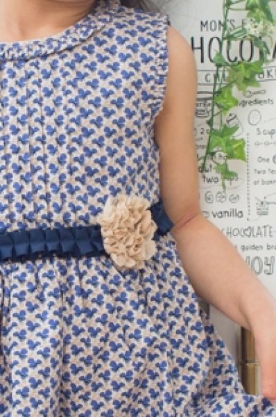 画像2: Malvi&Co.(マルヴィ) クローバープリントドレス 4歳6歳 (2)