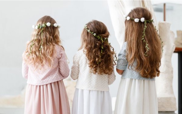 画像4: Malvi&Co.(マルヴィ) チュールドレス(ペールブルー) 3歳4歳8歳 (4)