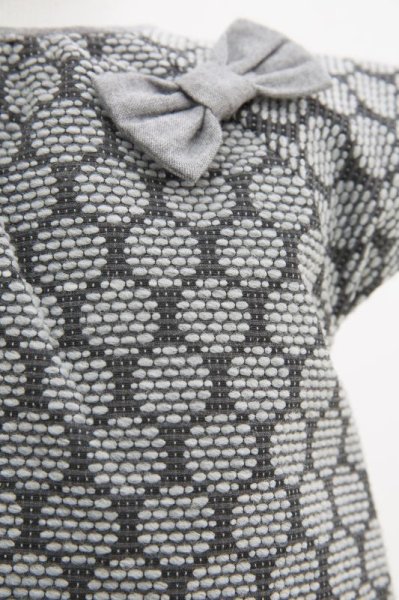 画像4: Mariella Ferrari(マリエラ・フェラーリ) 半袖ドット秋冬ワンピース 4歳6歳8歳 (4)