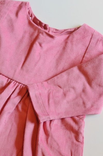 画像4: Olivier(オリビエ) ANNABELLE アナベルワンピース （コーデュロイ Rose） 3歳/4歳 (4)
