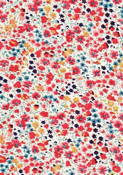 画像4: Olivier(オリビエ) TILLY ティリー ワンピース (リバティプリント Phoebe Red フィービーレッド) 4歳/5歳 (4)