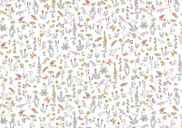 画像5: Olivier(オリビエ) AMBERLILY アンバーリリー サマードレス (リバティプリント Theo Pale Pink Linen セオペールピンク) 4歳/5歳 (5)