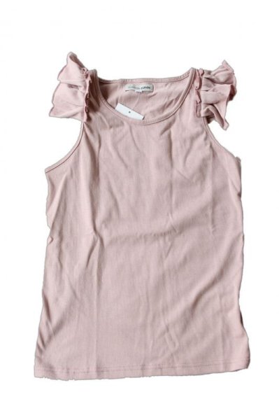 画像2: 【SALE!!30%オフ!!】 Christina Rohde(クリスティーナ・ローデ) Tank Ruffleラッフルタンクトップ8歳130cm (2)