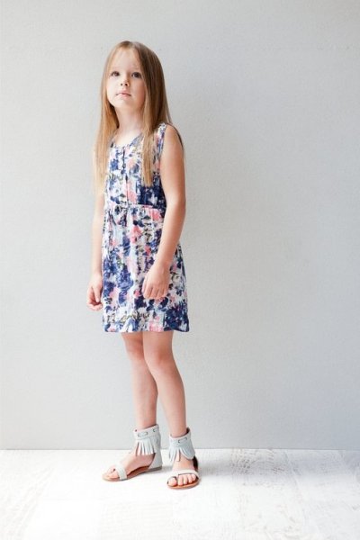 画像2: 【SALE!!30%オフ!!】 SUDO(スドー) SUMMER SYMPHONY DRESS サマーシンフォニードレス spring confeti 2歳90cm (2)