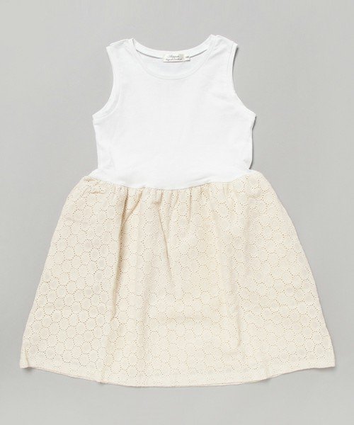 画像9: Tappet(タペット) ボレロ+ワンピースセットアップ(オフホワイト) 120cm (9)