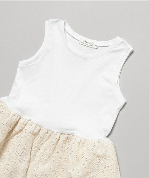 画像11: Tappet(タペット) ボレロ+ワンピースセットアップ(オフホワイト) 120cm (11)