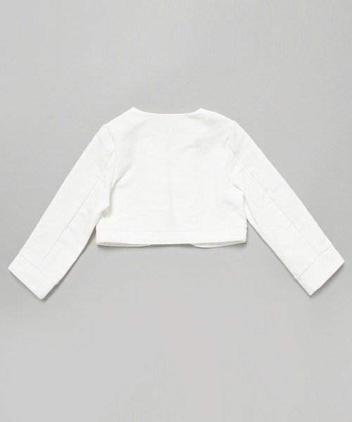 画像3: Tappet(タペット) ボレロ+ワンピースセットアップ(オフホワイト) 120cm (3)