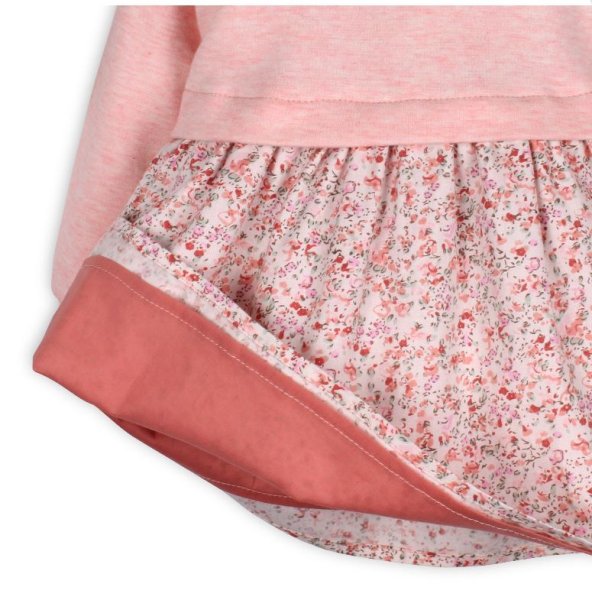 画像5: TroiZenfantS(トロワザンファン) FLORA dress フローラル切替ワンピース(ピンク)2歳86cm (5)