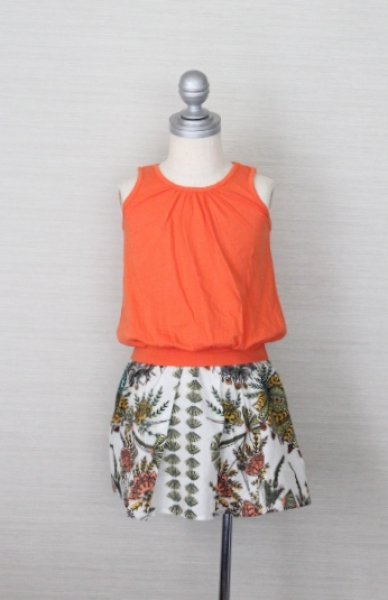 画像2: 【SALE!!30%OFF!!】 anthem of the ants(アンセムオブジアンツ) 切替ドレスHopscotch dress2歳3歳5歳 (2)