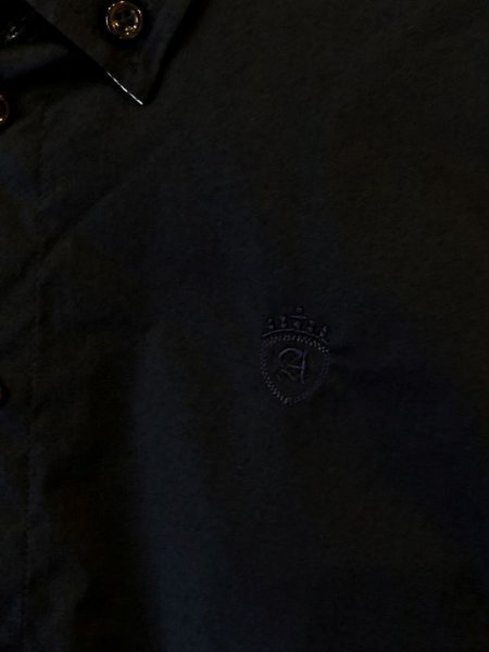 画像2: 6歳116cm ALETTA(アレッタ) ボーイズシャツ(ダークブルー) (2)