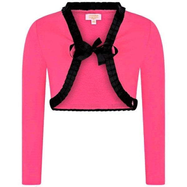 画像2: MICROBE by Miss Grant(マイクローブ バイ ミスグラント) ピンクボレロ 7歳122cm (2)