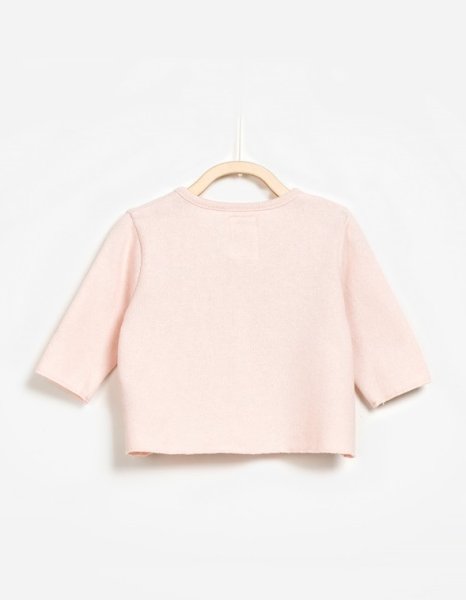 画像2: play up(プレイアップ) ベーシックカーディガン(ピンク)2歳 (2)