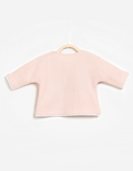 画像2: 【SALE!!30%OFF!!】 play up(プレイアップ) ロングスリーブトップス(ピンク)2歳 (2)