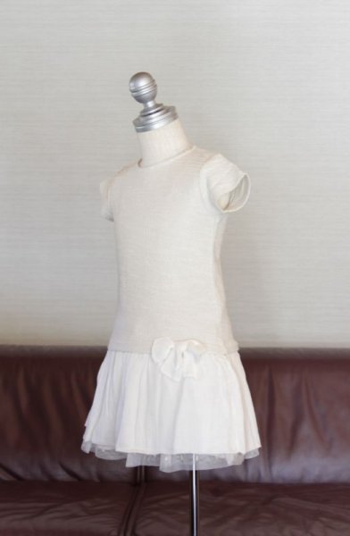 画像3: 【SALE!!30％OFF!!】 play up(プレイアップ） チュールスカート(ラメドット)3歳4歳 (3)