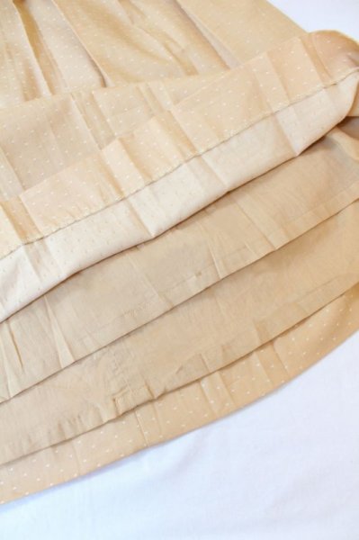 画像8: 【JiJiオリジナル】 プリンセスラインワンピース/ジャンパスカート(ベージュドット) 2歳〜8歳 (8)