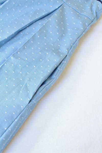 画像8: 【JiJiオリジナル】 プリンセスラインワンピース/ジャンパスカート(ブルードット) 2歳〜8歳 (8)